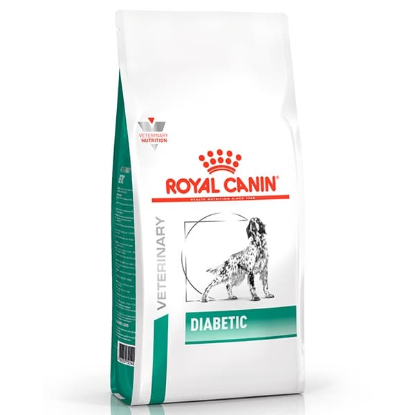 Ração Royal Canin Veterinary Nutrition Diabetic para Cães Adultos com Diabetes - 10,1Kg