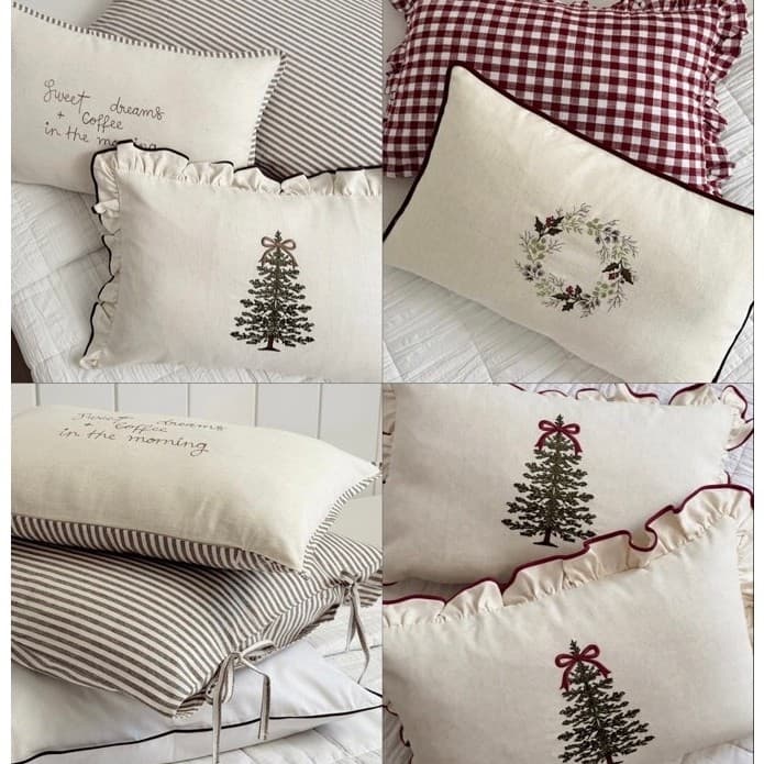 Fronhas e Capas de almofadas Coleção de Natal ( ⚠️ VENDIDAS POR UNIDADE )