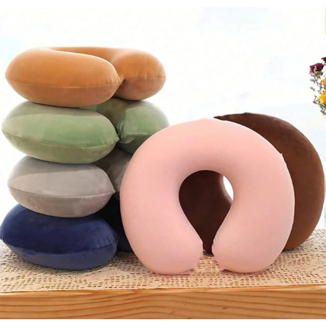 Almofada de Pescoço Cervical para Viagem - Travesseiro Ergonômico Pescoço - Almofada Pescoço Viagem