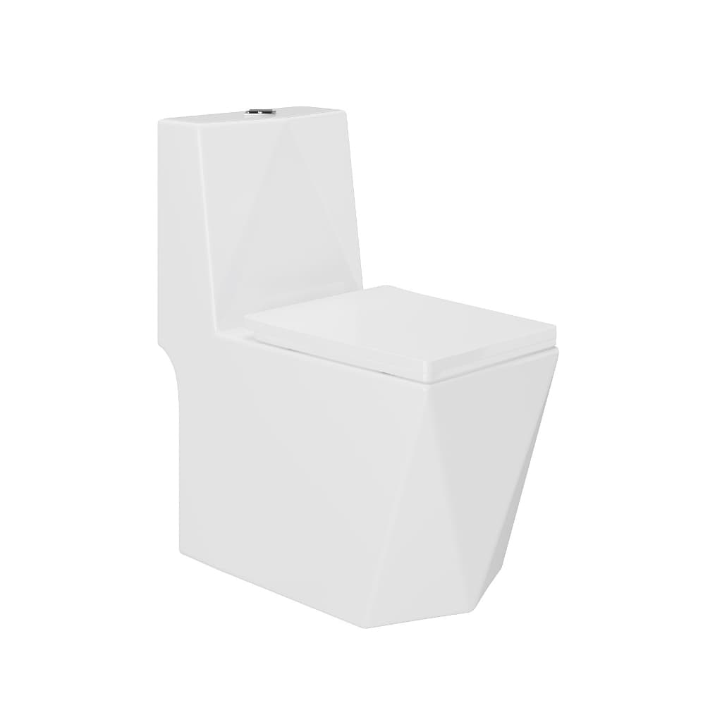 Vaso Sanitário Monobloco Cerâmica Modelo Diamante - VAB0005 Tubrax