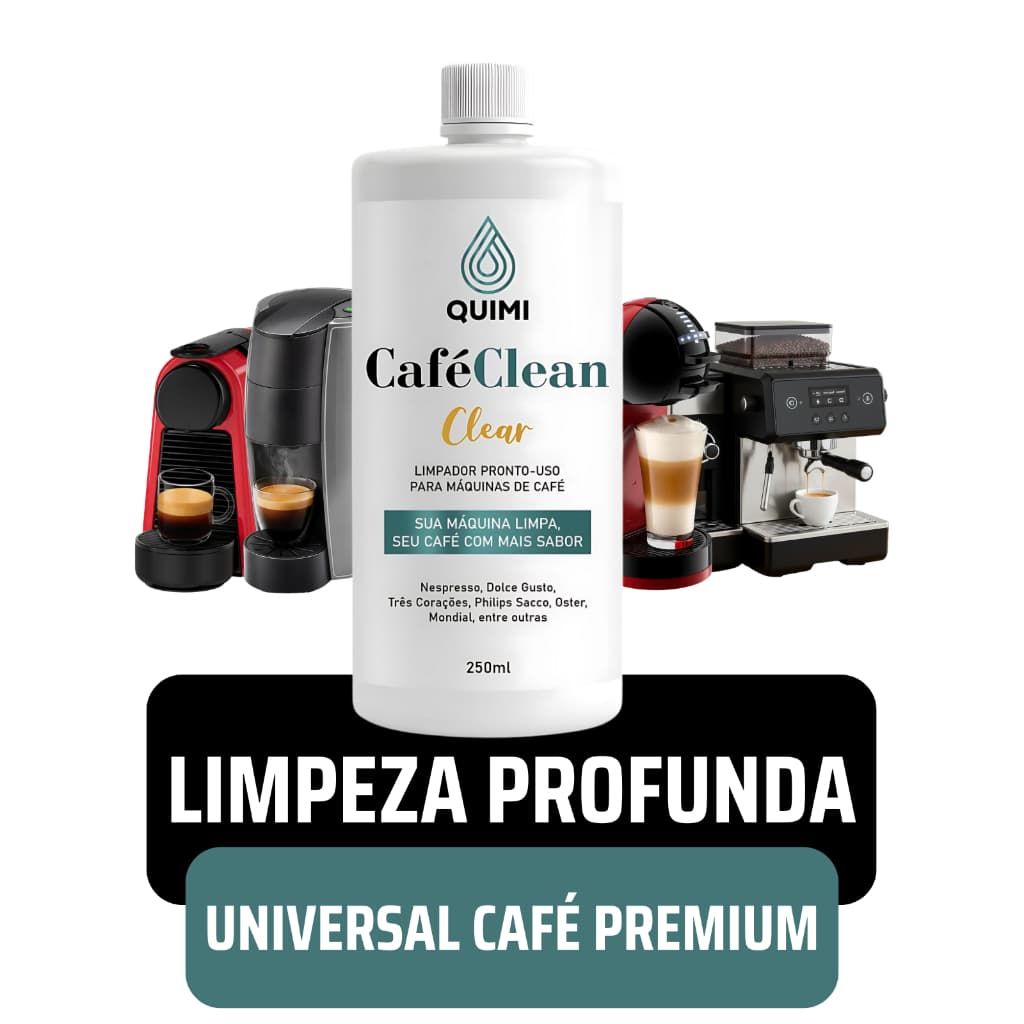 Descalcificante Limpa Cafeteira Expresso Maquina Nespresso Dolce Gusto 3 Corações Café Dentro Limpez