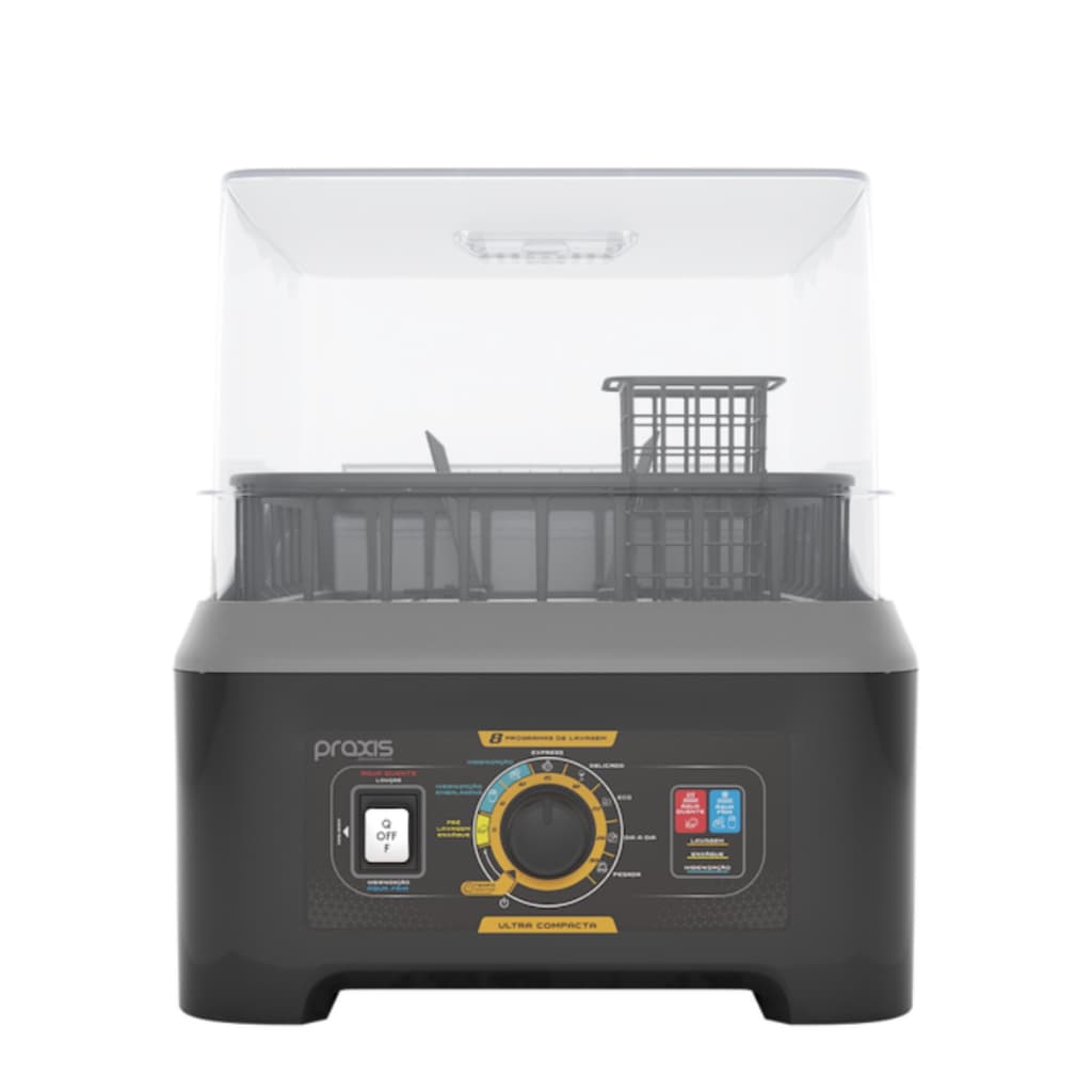 Lava Louças Praxis Portátil LLPP 2.0 Semi-Automática 127V Preto