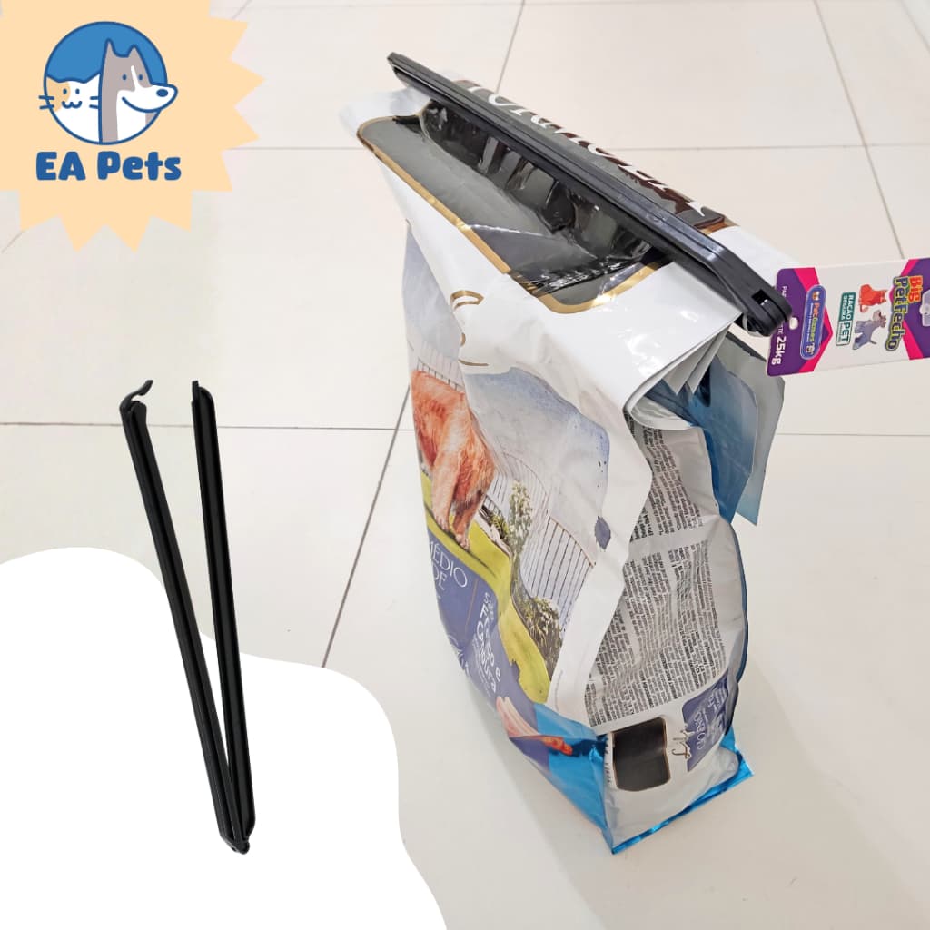 Prendedor Para Saco De Ração Da Pet Games Big Pet Fecho com 50cm Lacre Para Sacaria Grande