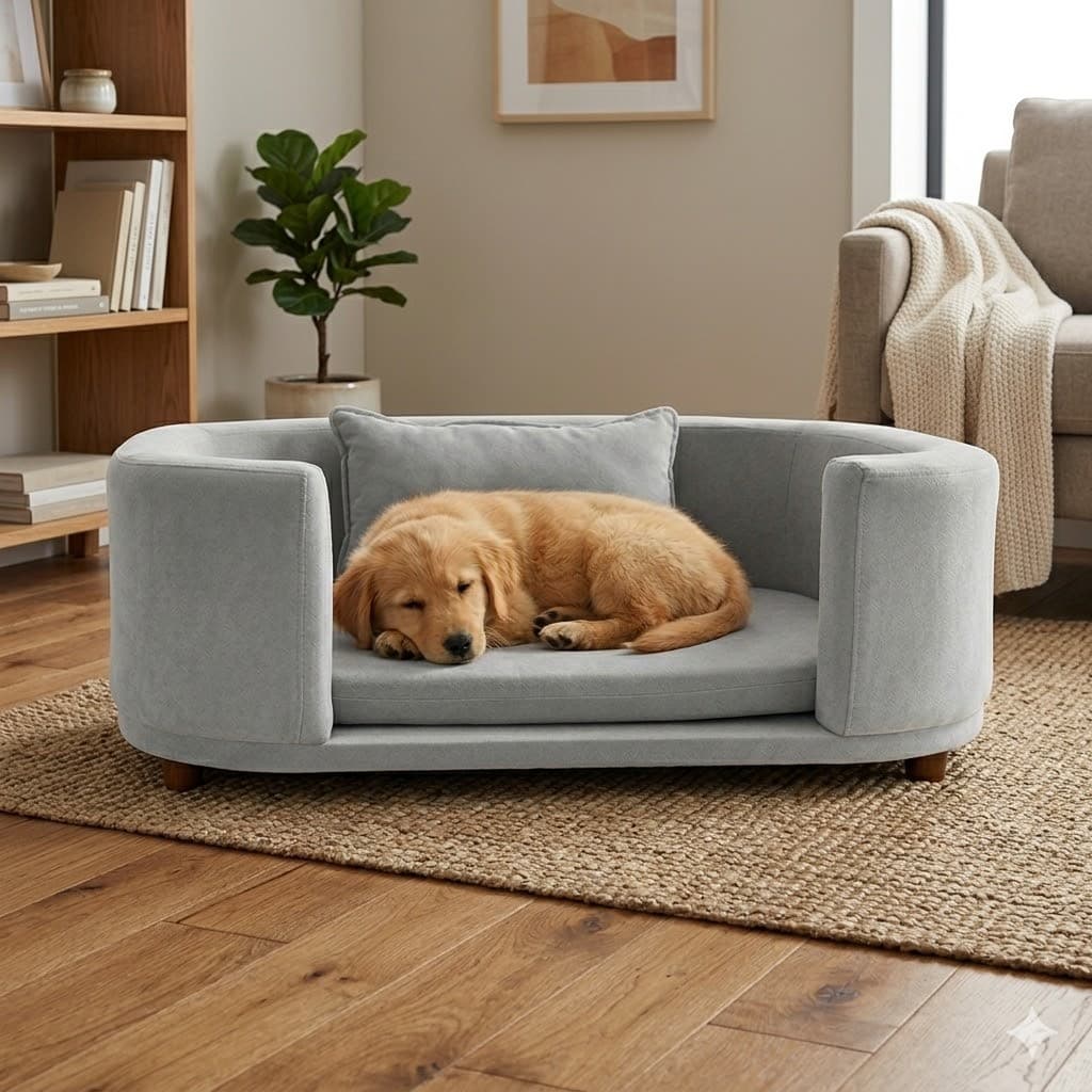 Cama poltrona pet para cachorro caminha estofada luxo - Envio imediato