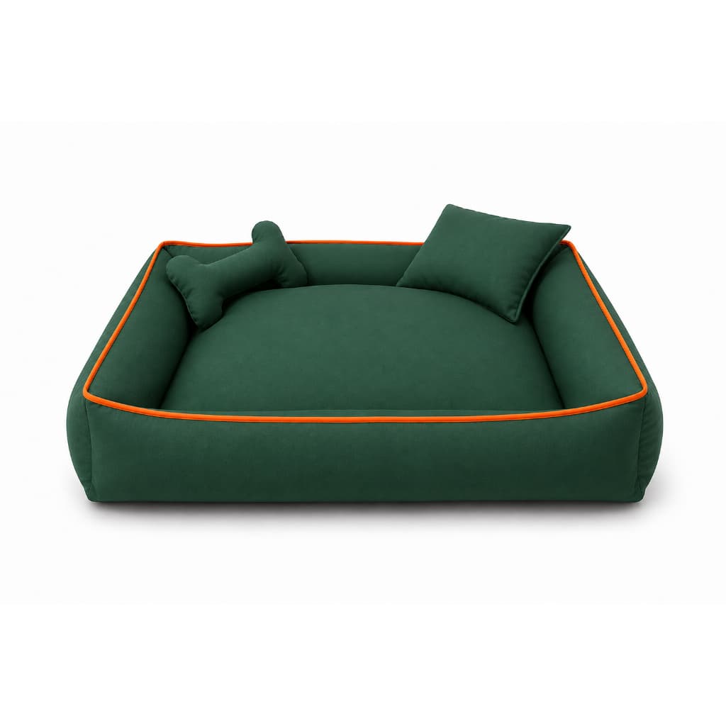 Super Cama Pet 80x80 - Conforto Máximo, Lavável e com Zíper Para Animais de até 35KG
