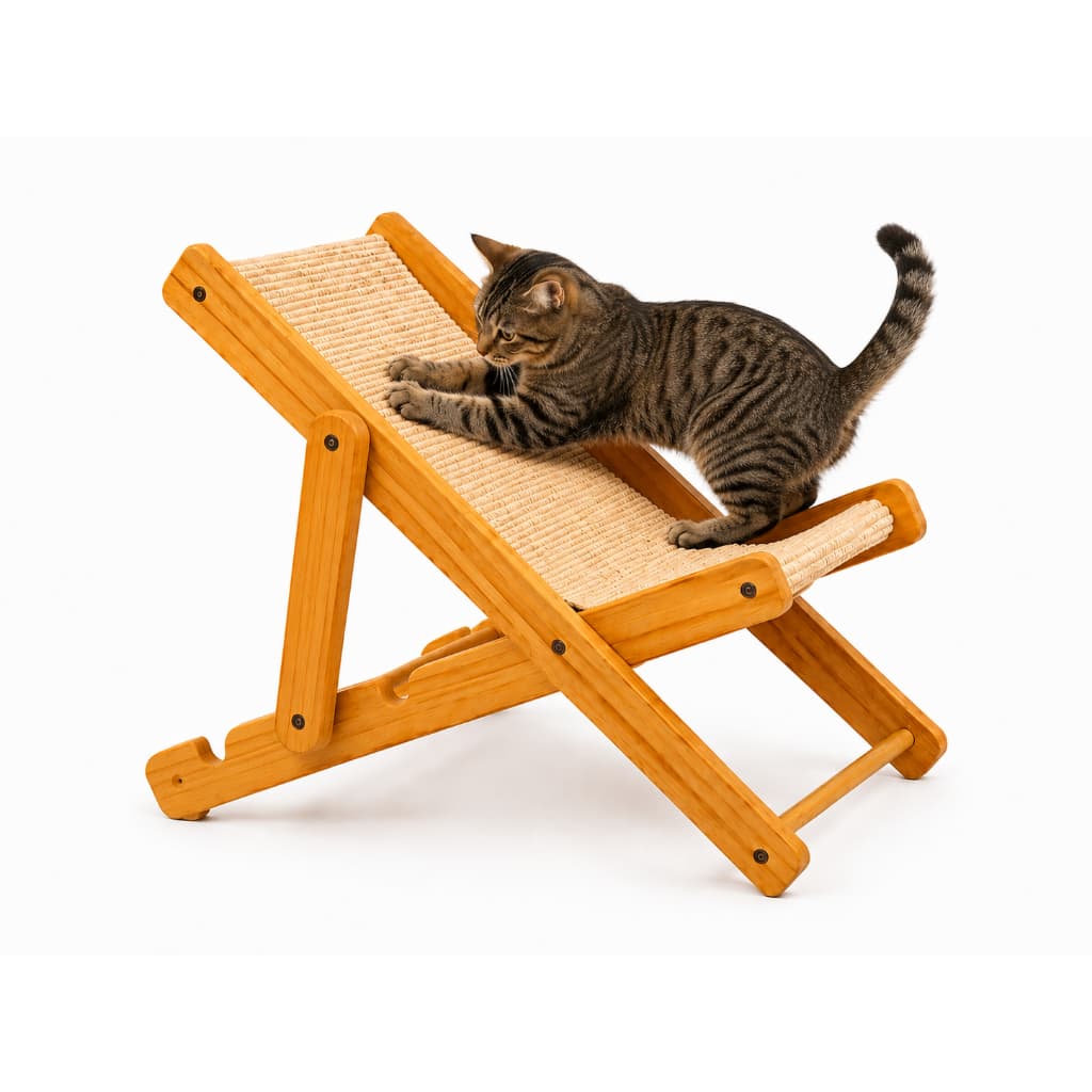 Cadeira Premium Arranhador Gato Rede Relaxante Anti Estresse