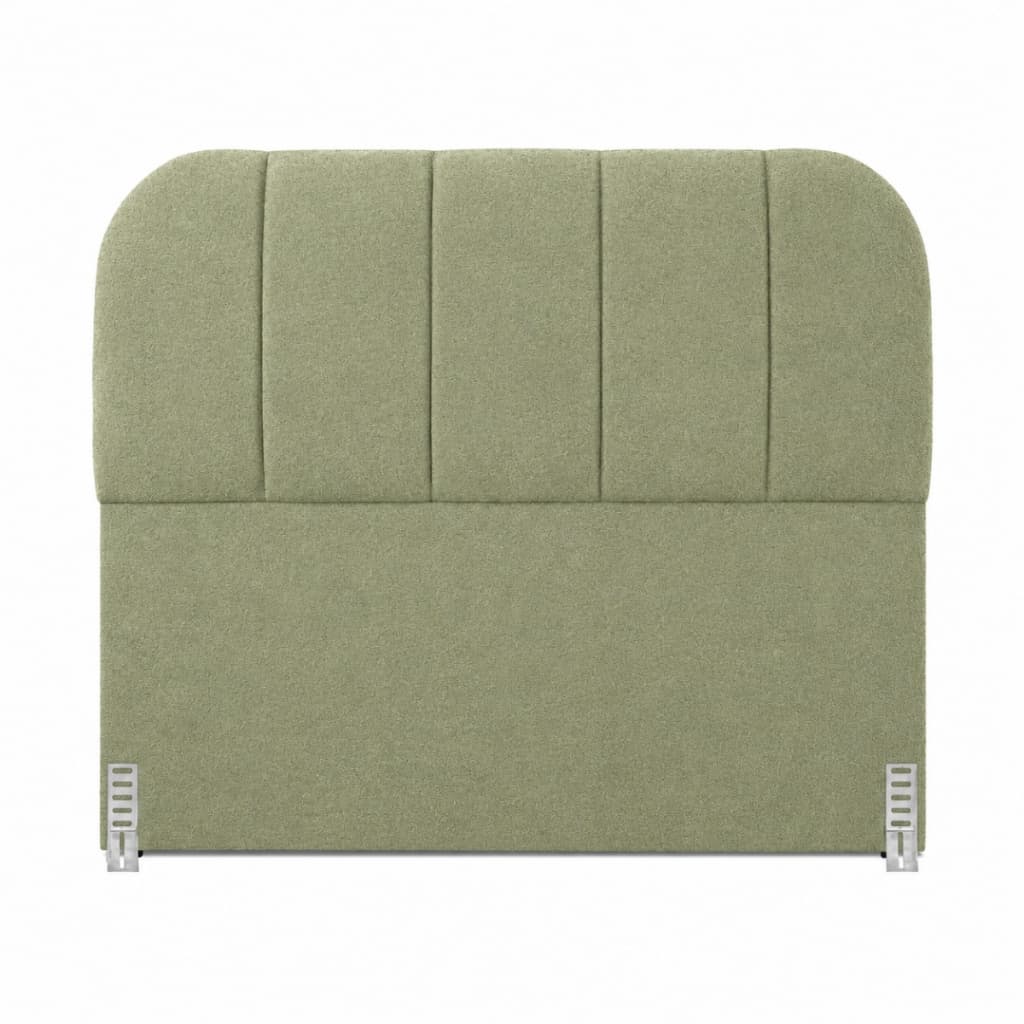 Cabeceira Estofada Casal Queen King e Solteiro Para Cama Box Tecido Boucle Oliva