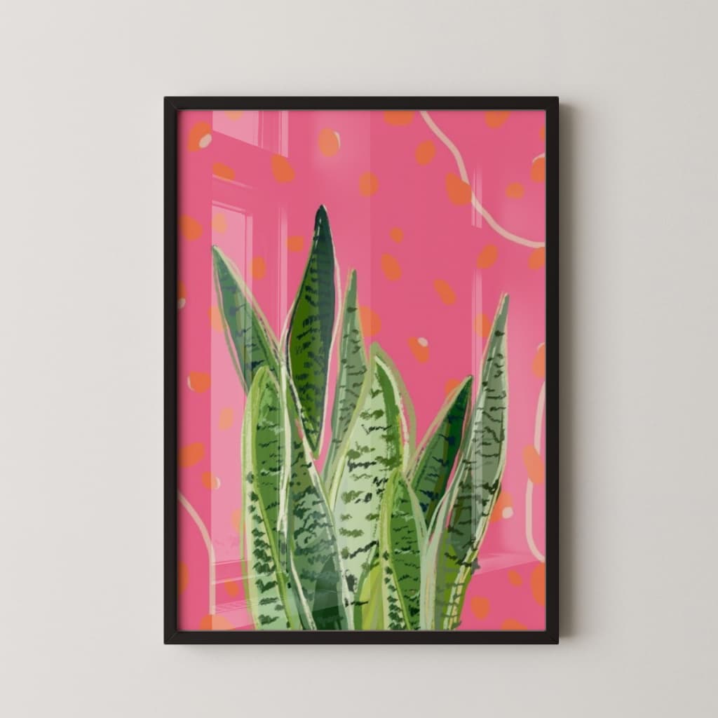 Quadro Decorativo Arte Espada de São Jorge Com Moldura