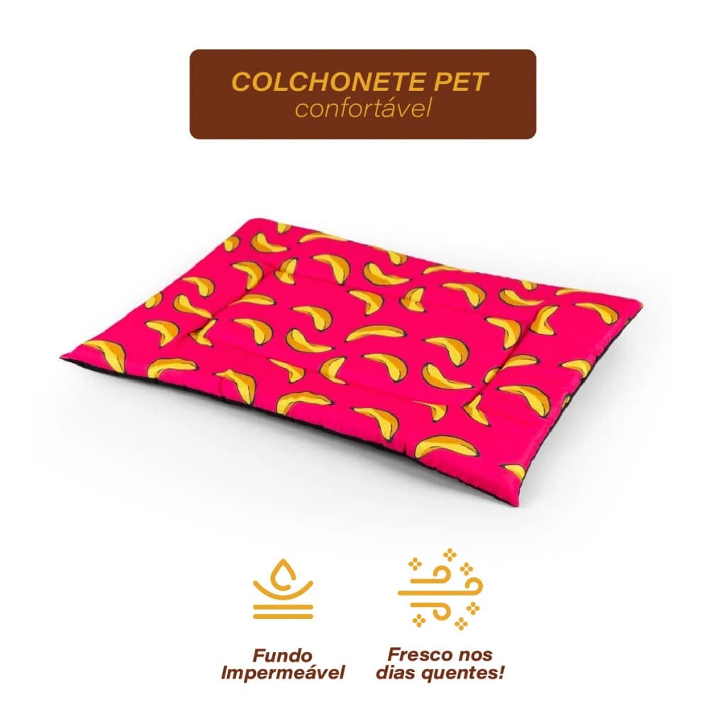 Colchonete Caminha Pet Fofinho Macio para cães e gatos 65 cm x 45 cm  Cama para Cachorro e Gato