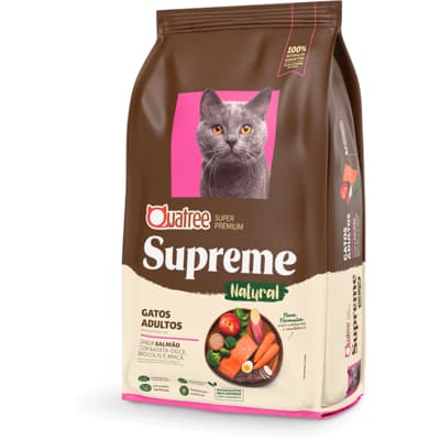 Ração Quatree Supreme Gato Adulto Salmão 10,1 kg