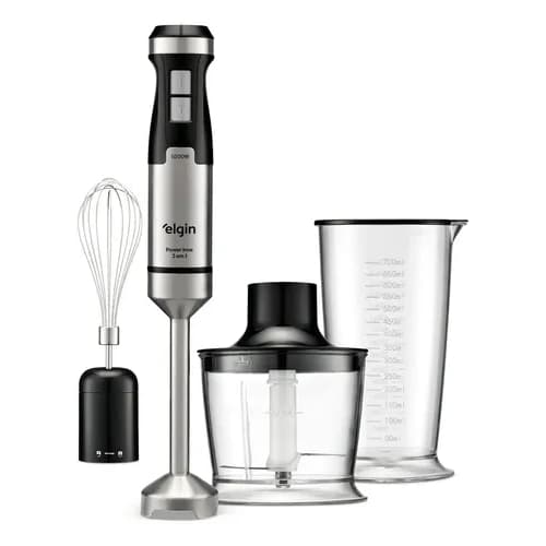 Mixer 3 Em 1 Power Inox Elgin 1000w MIX3X Triturador Inox