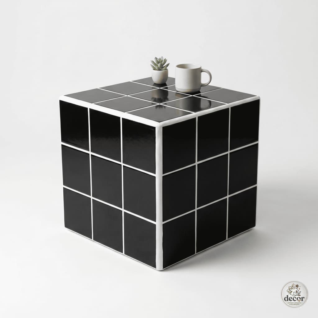 Mesa de Centro Decorativas com Azulejos