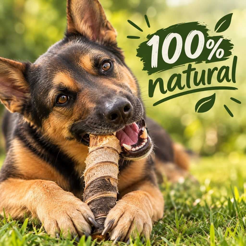 Mordedor para Cachorro - Tubão Power 100% Natural - Brinquedo Durável e Saudável
