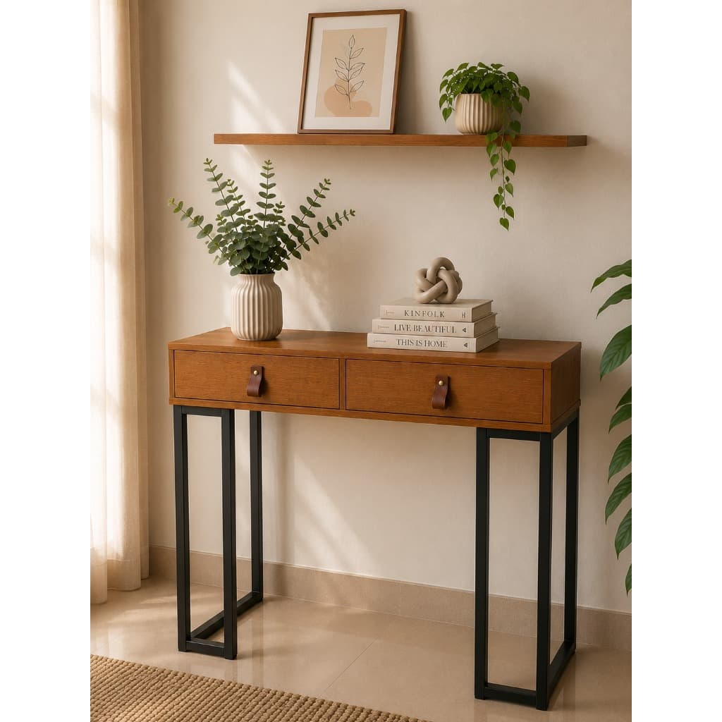 Aparador Hall Entrada Buffet Sala MDF Gaveta Design Moderno