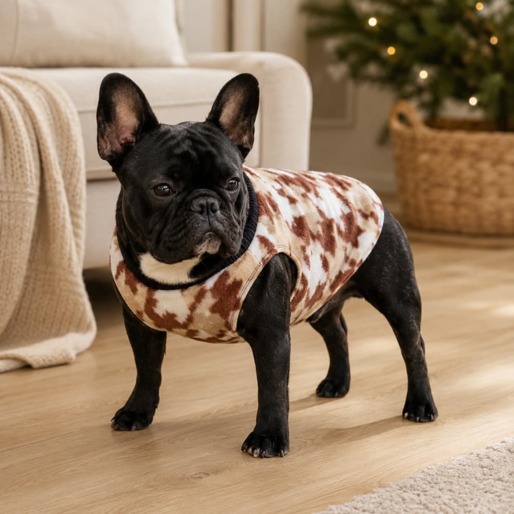 Roupinhas Pet Cachorro Gato Outono Inverno Regata Xadrez De Frio Para Cães e Gatos