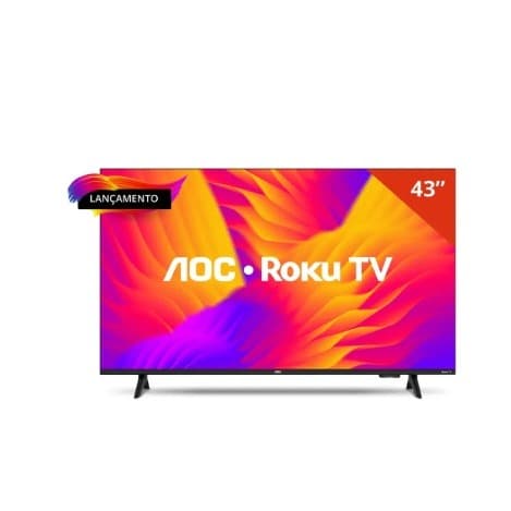 Smart Tv Aoc 43 Led Roku Full 43S5155/78G