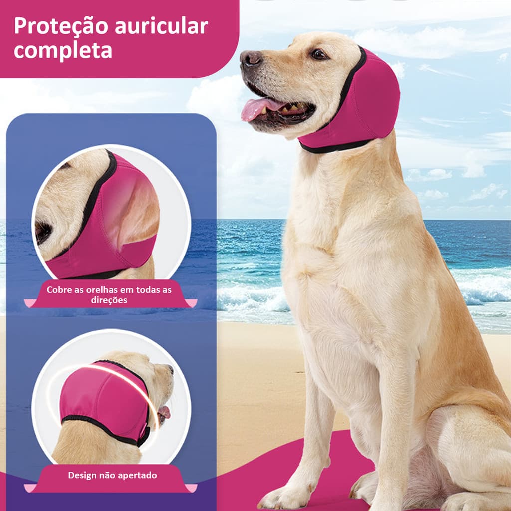 Capas Para Orelhas De Cachorro SKEC , Protetor De Orelha Calmante Cães Antirruído Com Redução De Ruído , Protetores Ajus