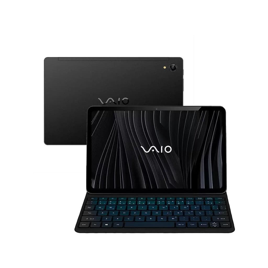 Tablet VAIO TL10 128GB 8GB RAM, 4G, Teclado Magnético, Tela 10.4” 2K  PRETO