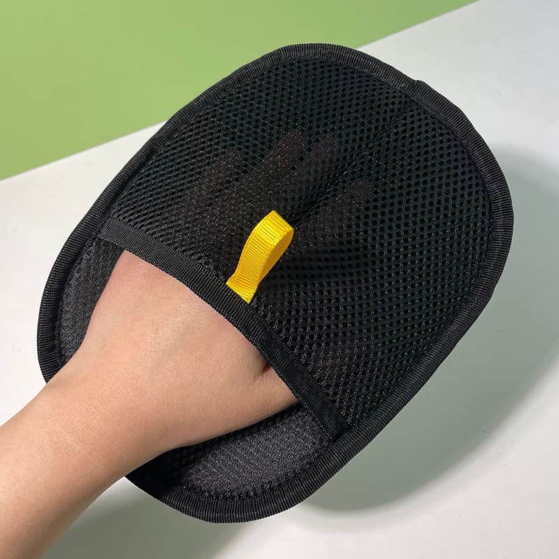 Luvas Removedoras de Pelos de Animais, Pretas, Laváveis e Reutilizáveis, para Gatos e Cães, Limpeza de Móveis