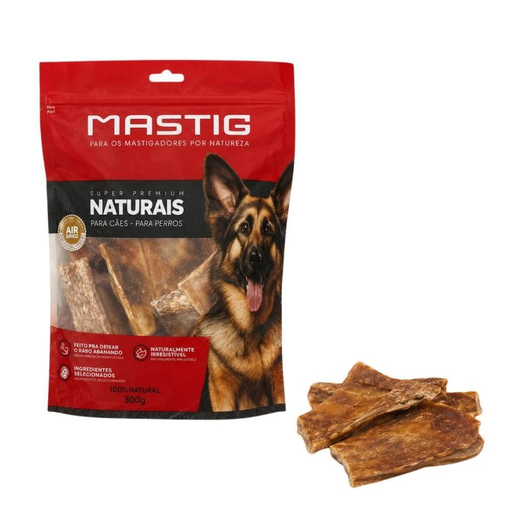 Sortido Natural Petiscos Variados P/ Cães Snacks 300g Mastig
