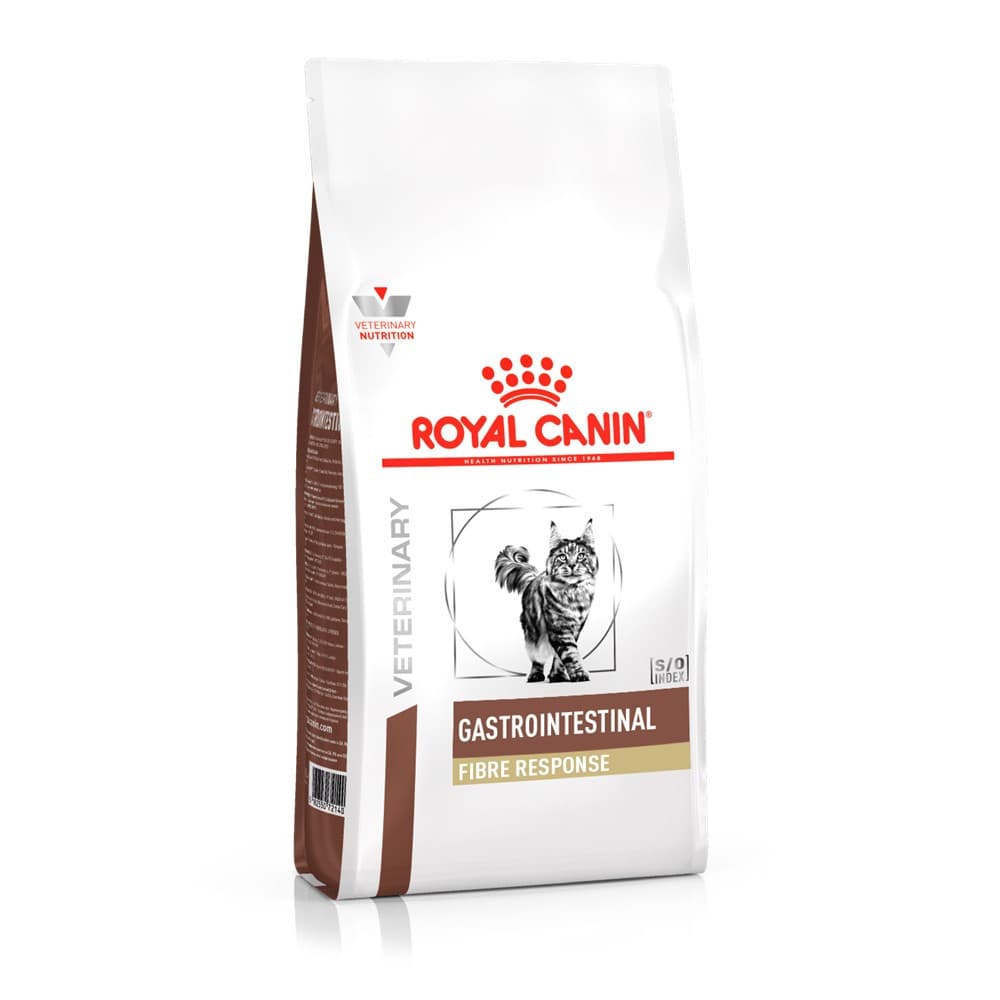Ração para Gatos Adultos Veterinary Gastro Intestinal Fibre Response Royal Canin 1,5Kg