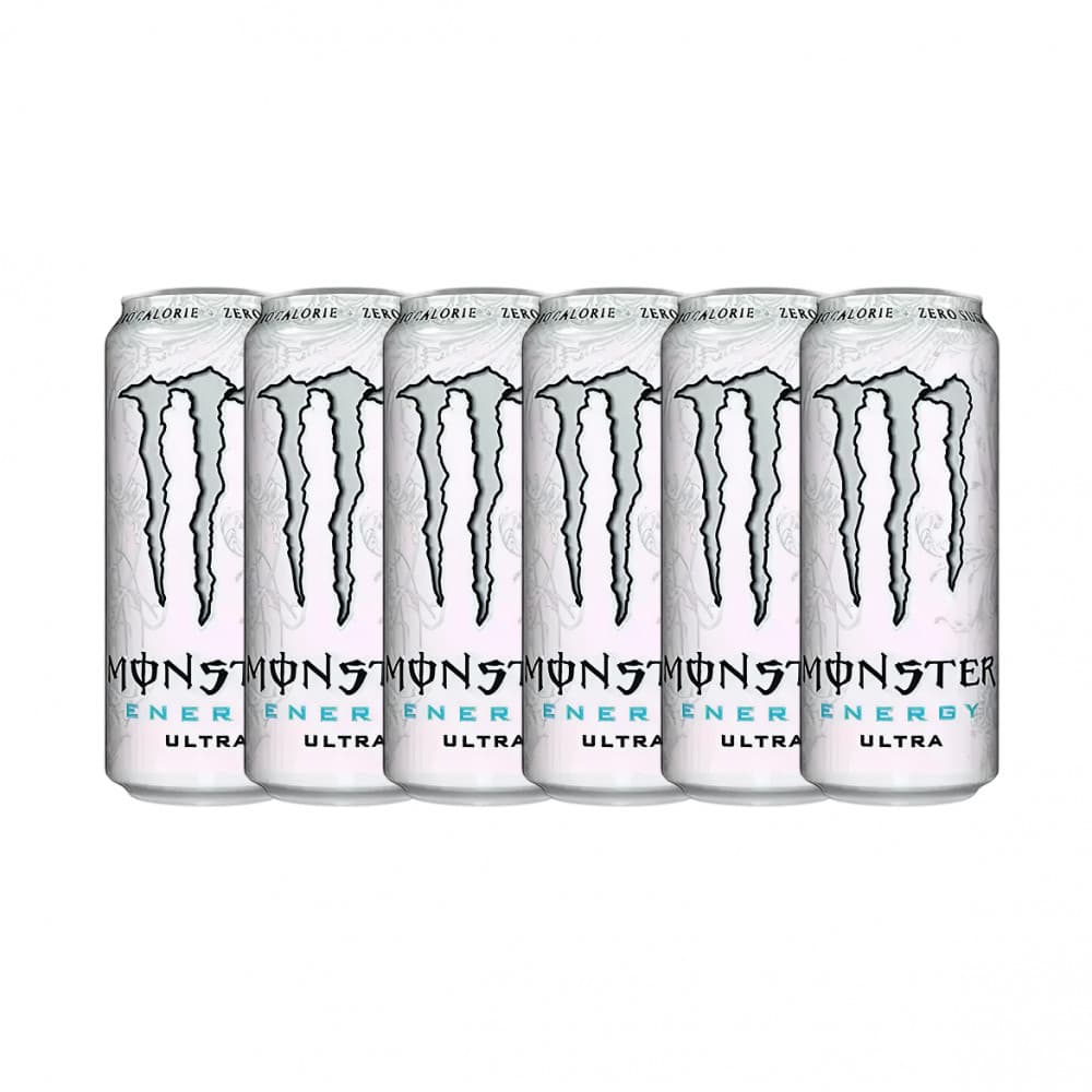 Kit com 6 Energético Monster Ultra Lata 473ml