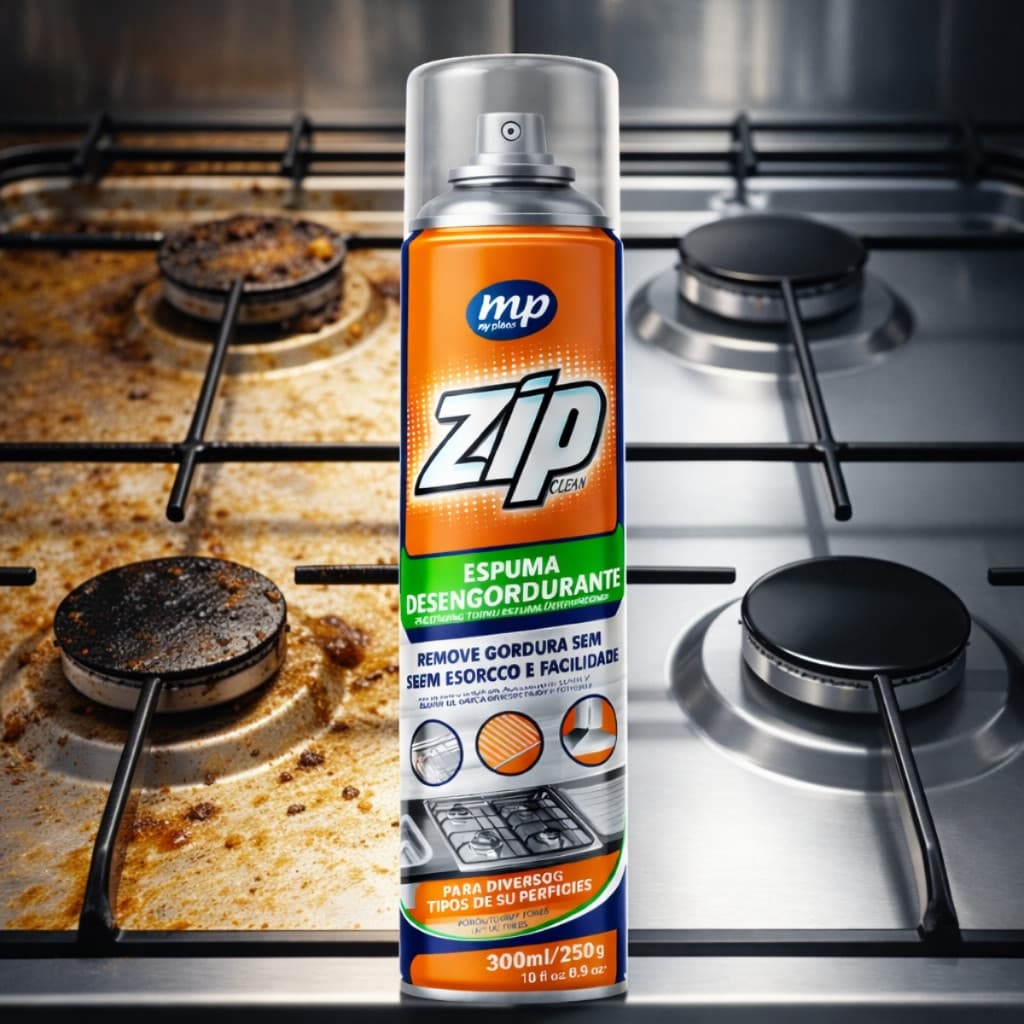 Espuma Desengordurante Removedor De Gordura Panela  Spray Fogão Coifa Air Fryer Removedor limpa