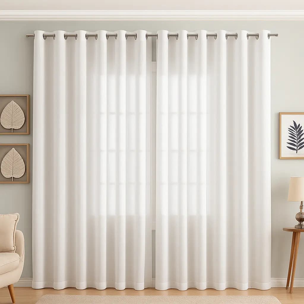 Cortina Microfibra 6 Metros Para Sala Luxo Decoração