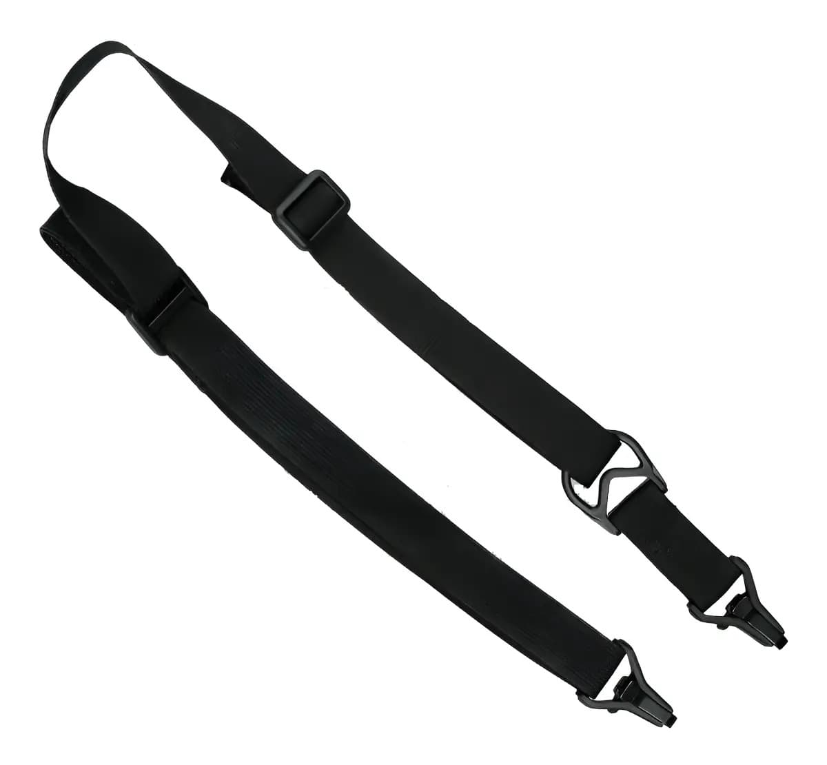 Bandoleira Ms3 Bélica 2 Pontas Preta Cor Preto