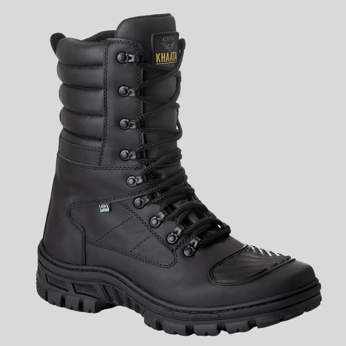 Coturno Militar De Segurança Bota Adventure Zíper Premium
