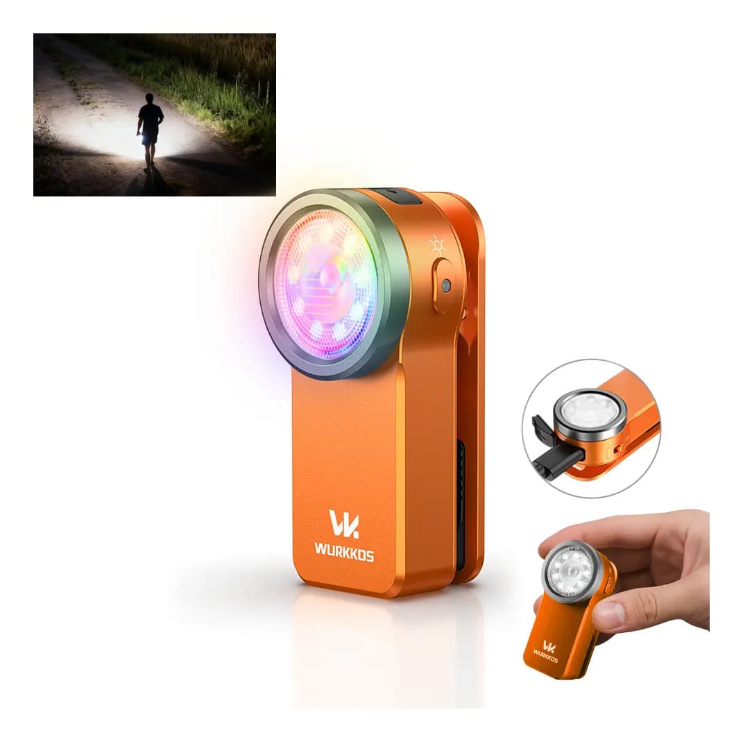 Lanterna Wurkkos Rgb Mini Hd03 680lm 180m Usb-c Portátil