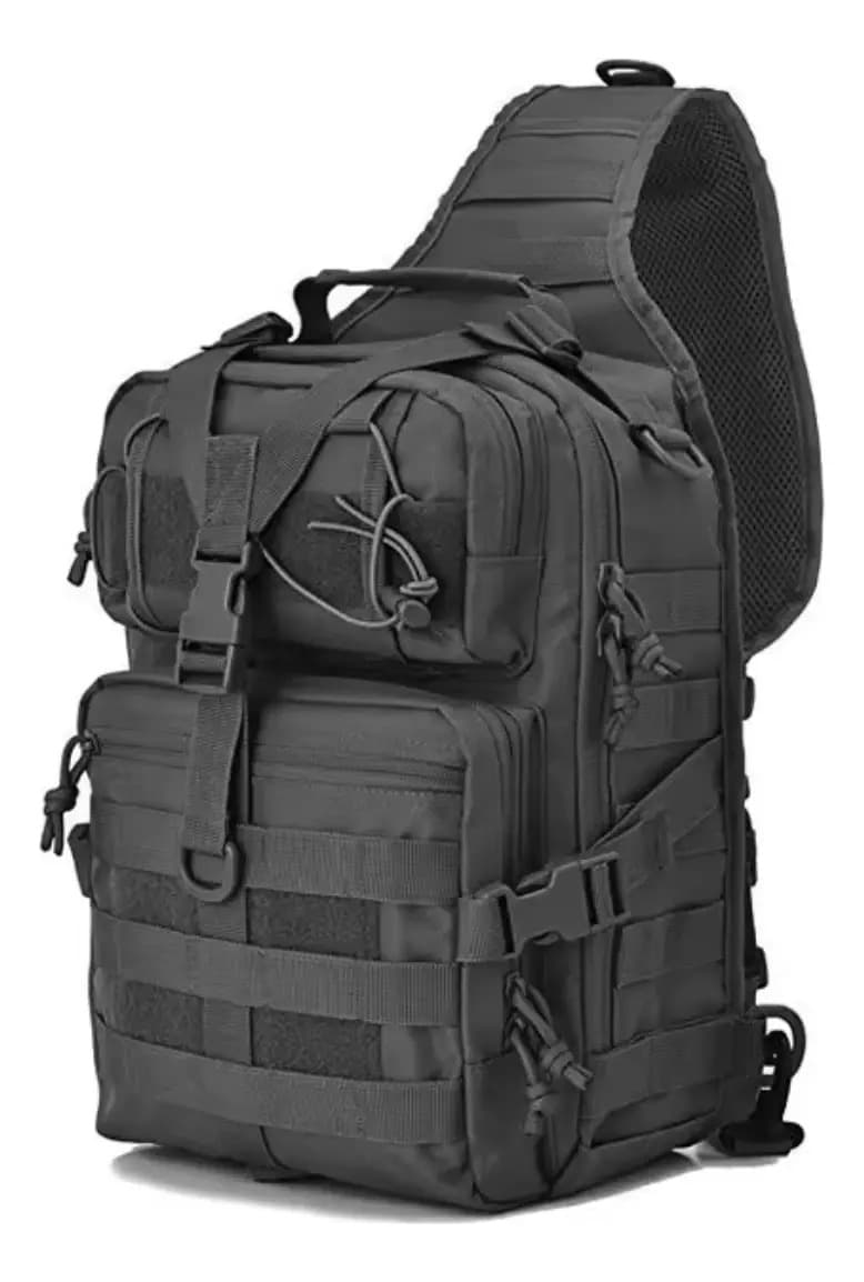 Mochila Tática Transversal 20l Militar À Prova D'água