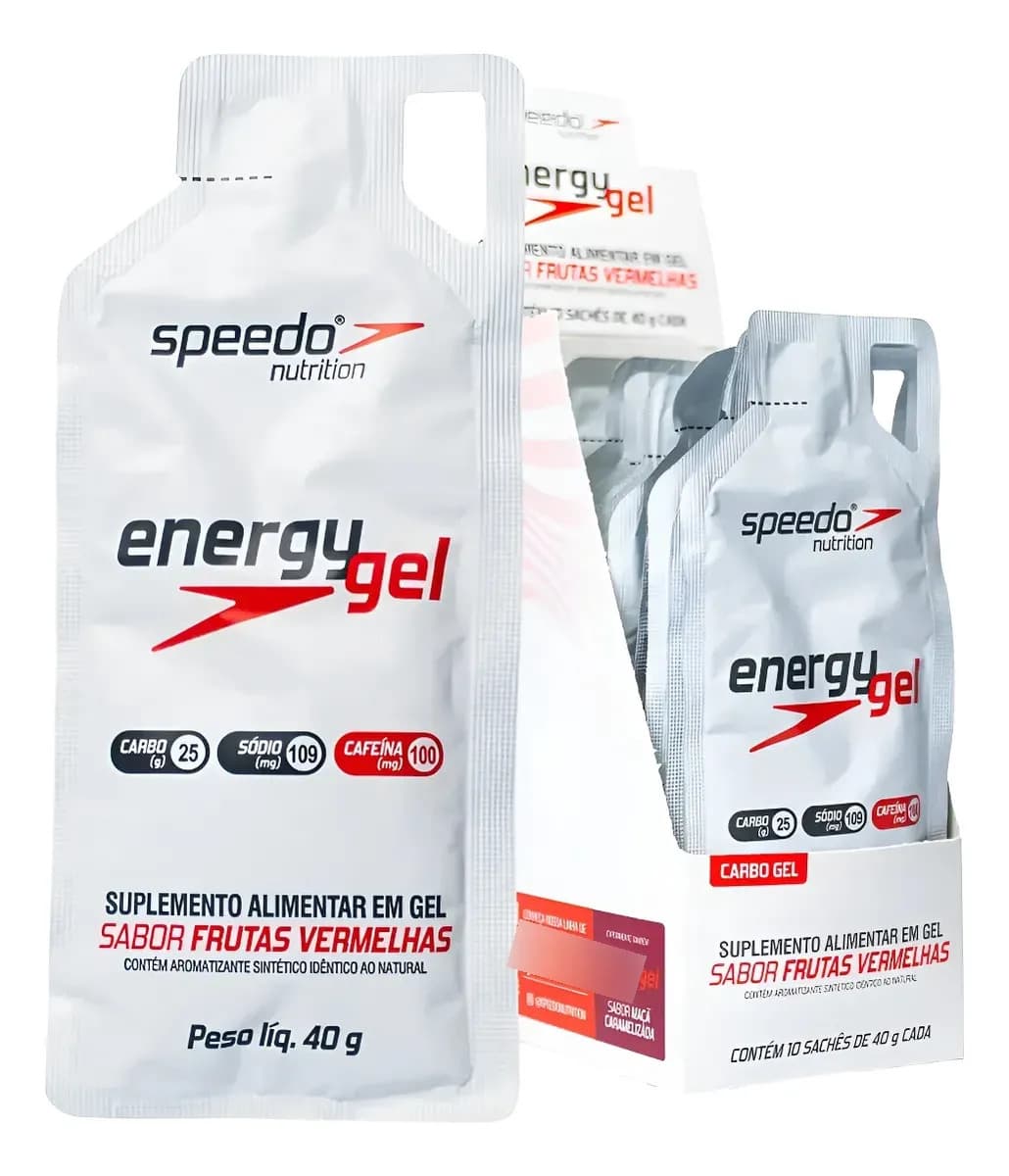 Energy Gel Z2 Speedo Frutas Vermelhas Box 10uni
