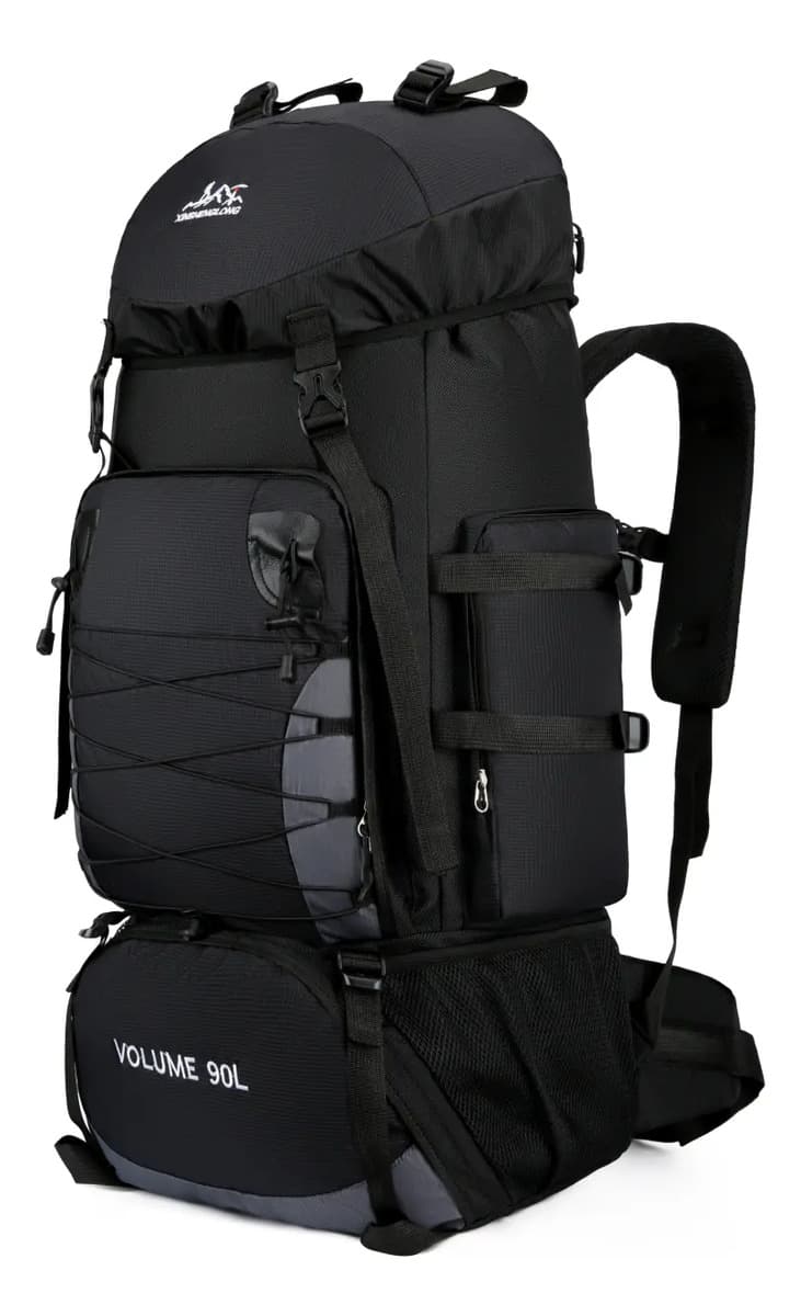 Mochila Cargueira Tática Grande Impermeável Reforçada 90l