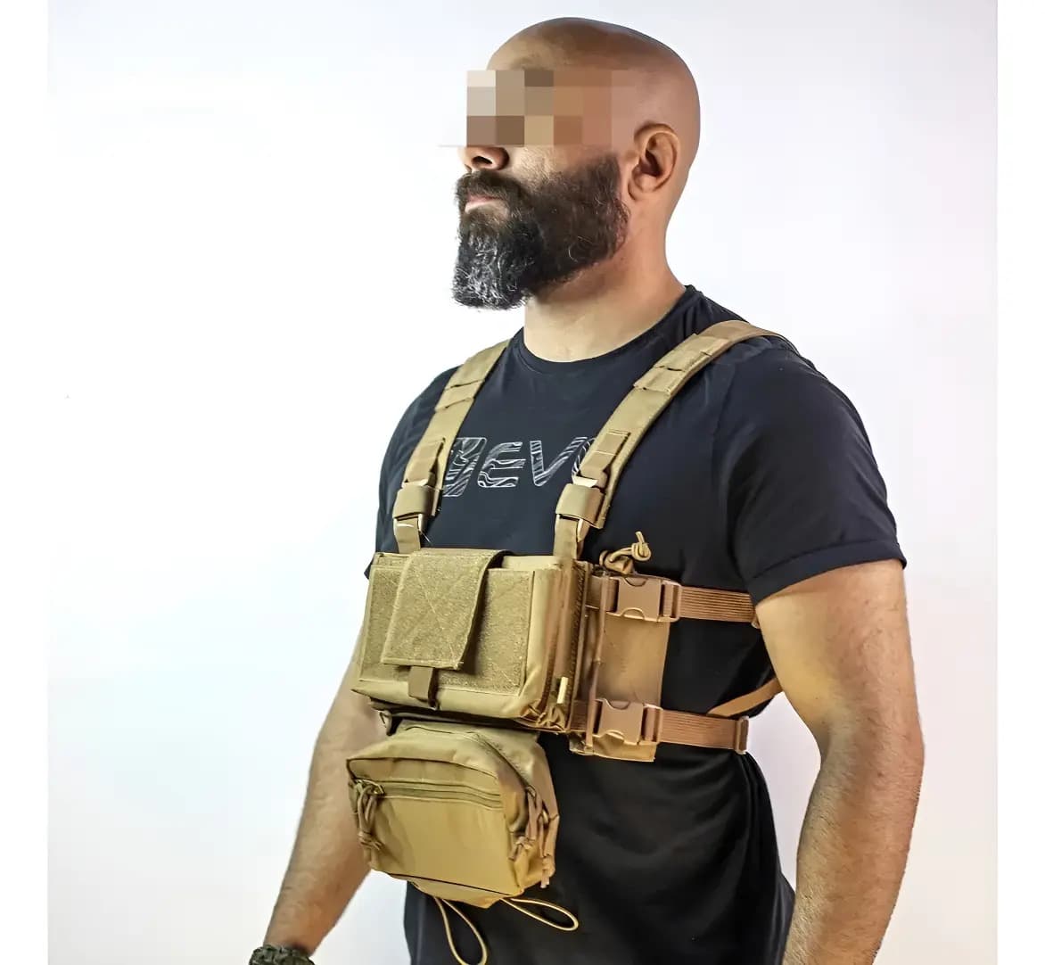 Colete Chest Rig Asset Mk1 - Evo Tactical (airsoft)