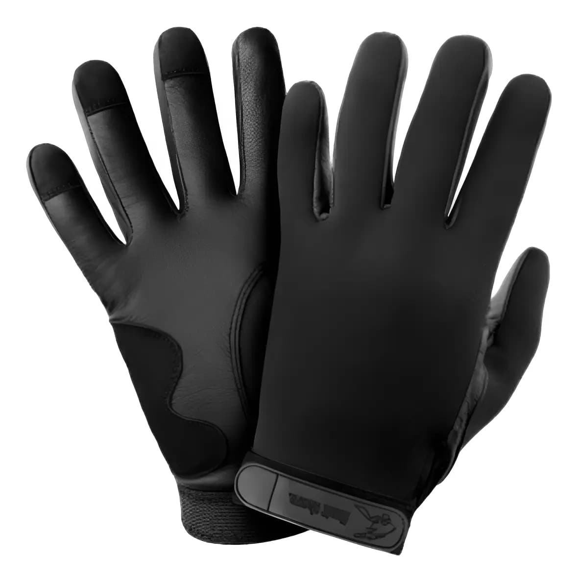 Luva Tática Neo Feline Couro Bovino E Neoprene Original