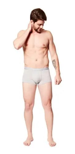 Kit 2 Cuecas Boxer Masculinas Elástico Calvin Klein