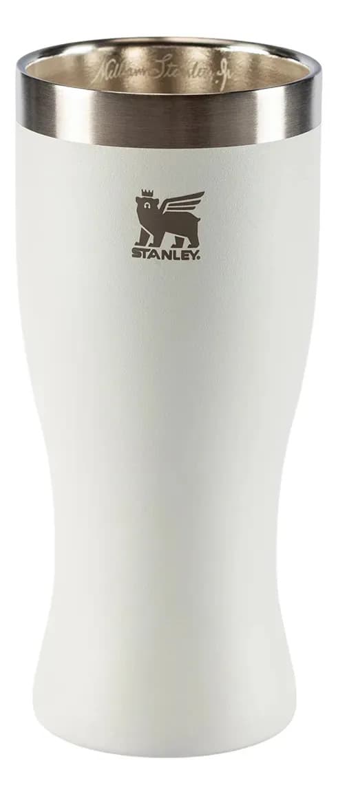Copo Térmico Stanley Pilsner Glass Happy Hour Pale Stone 444ml