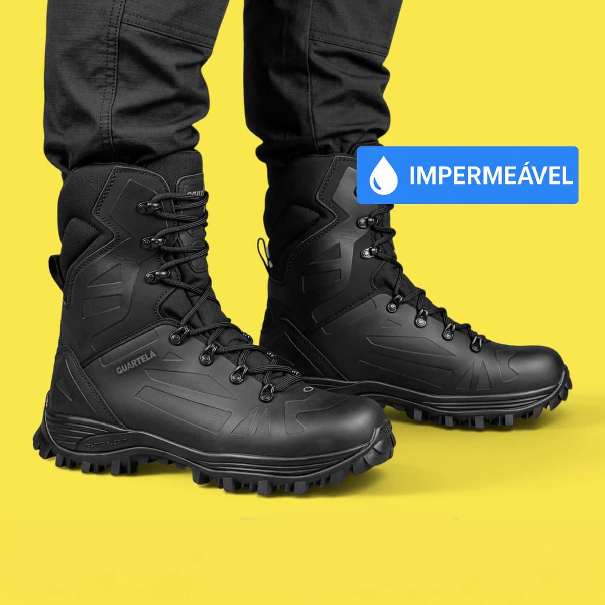 Bota Coturno Guartelá Attack 3 Pro Dry Impermeável