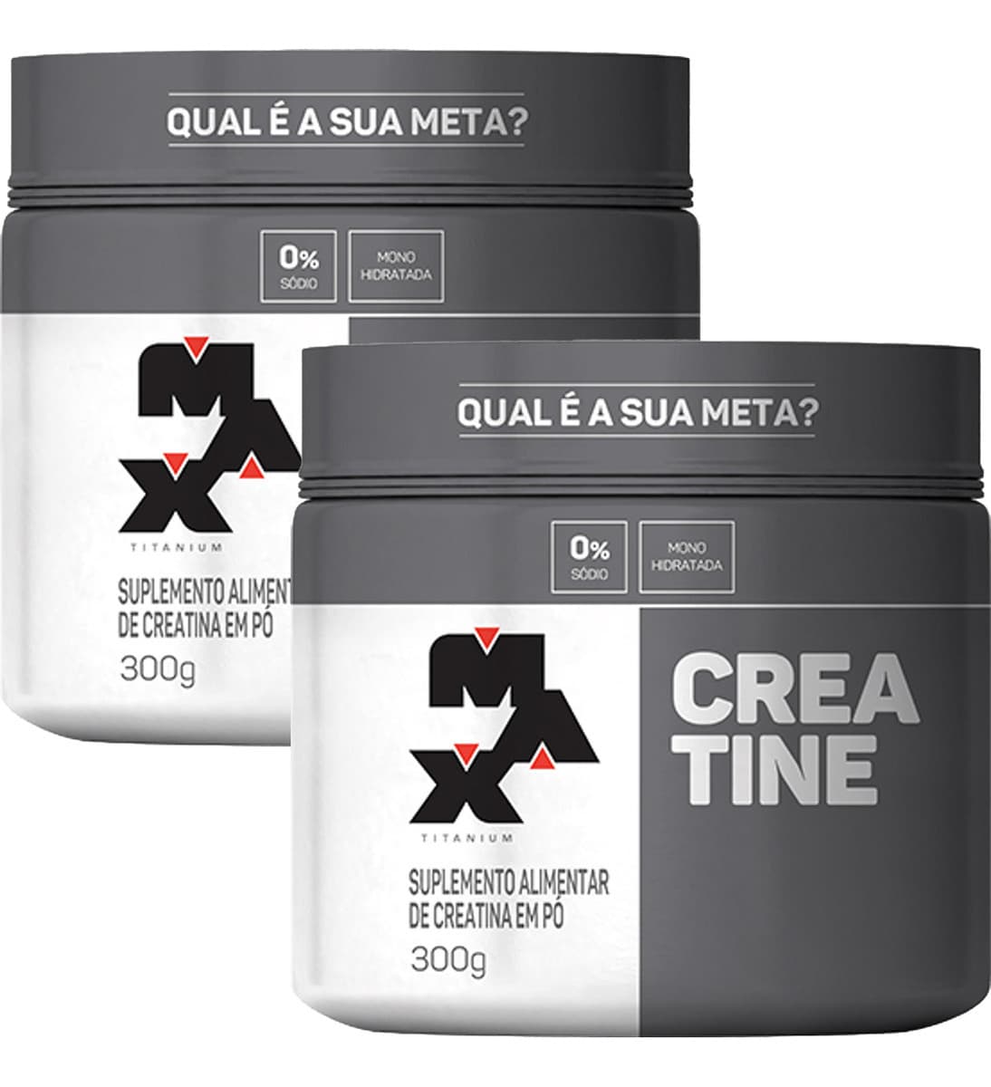 Combo/Kit 2x Creatina Monohidratada 300g Pó