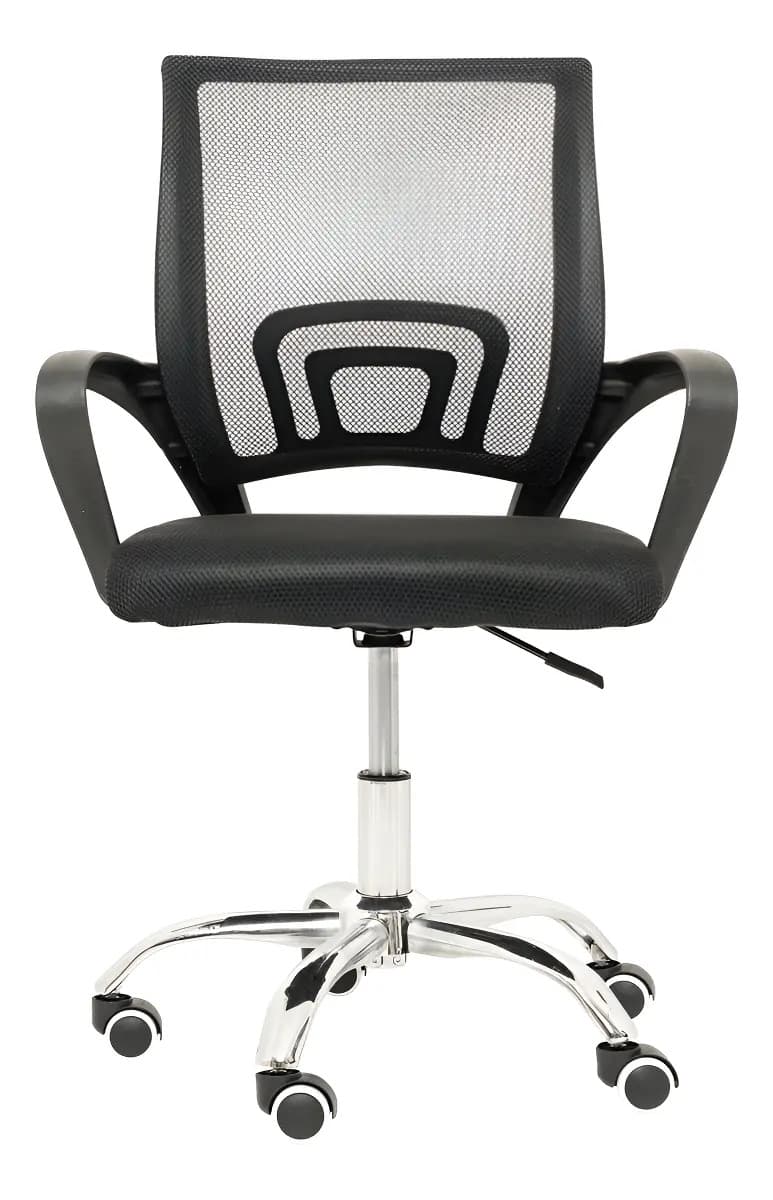Cadeira Secretária Para Escritório Office Tok Baixa Preto 3310 - Or