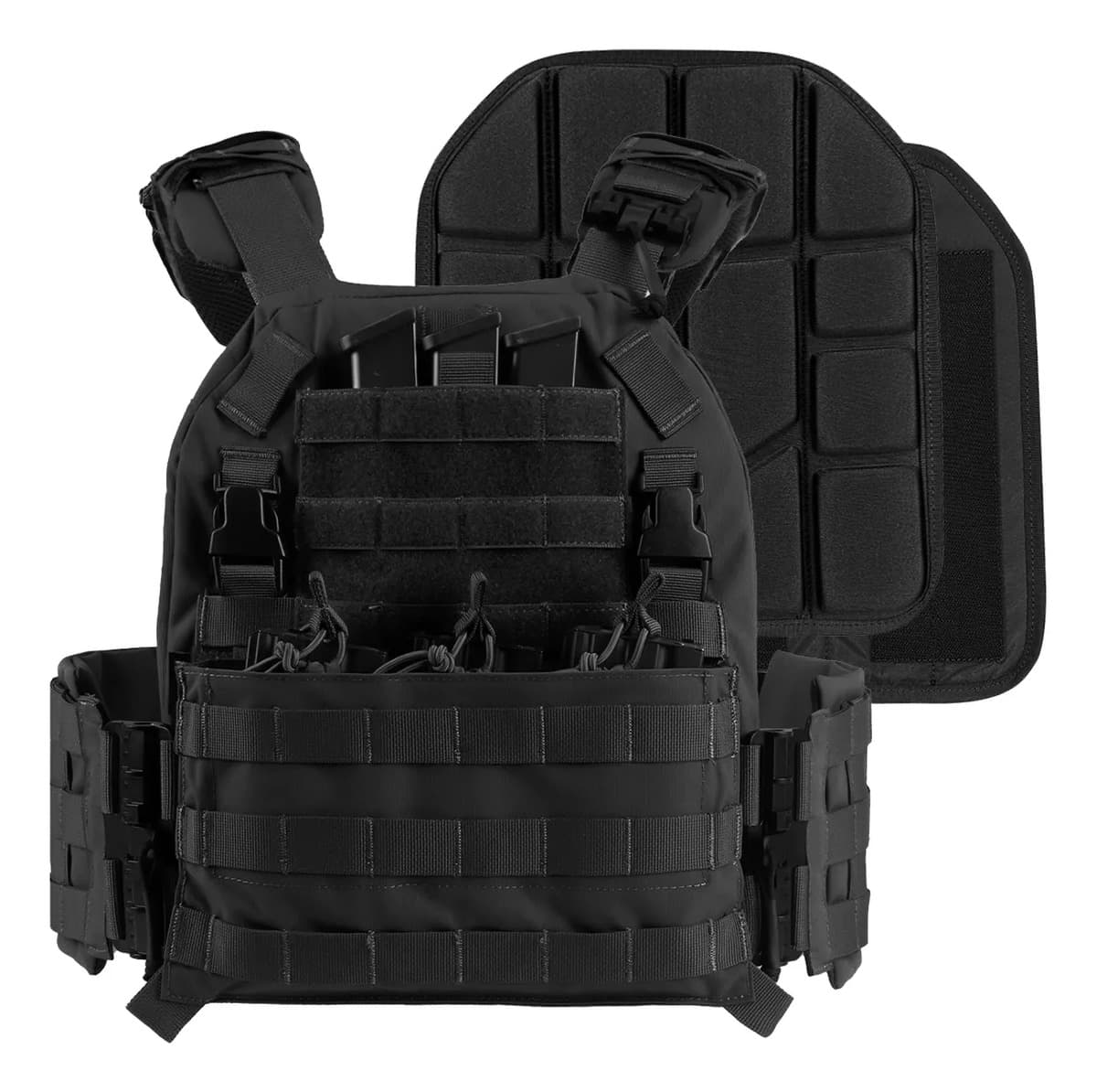 Colete Tático Votagoo Paintball Airsoft Nylon Modular S-fod