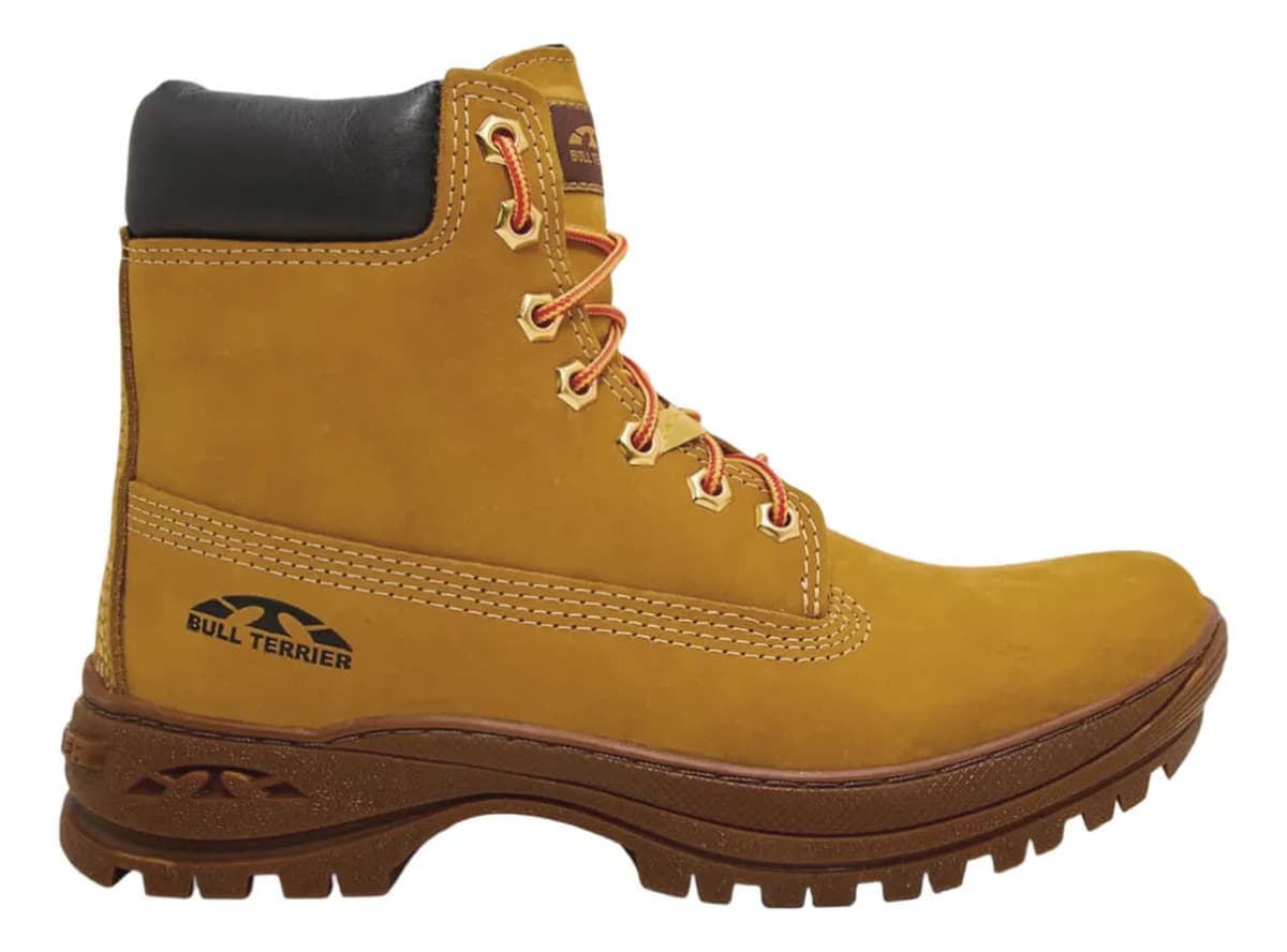 Bota Mack Bull Terrier Original Couro Legítimo Masculina