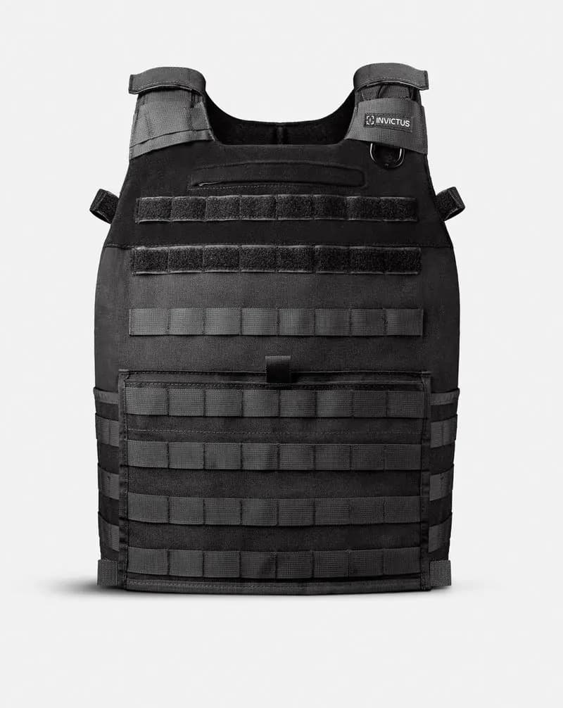 Capa De Colete Vulcano 2.0 Preto - Invictus M