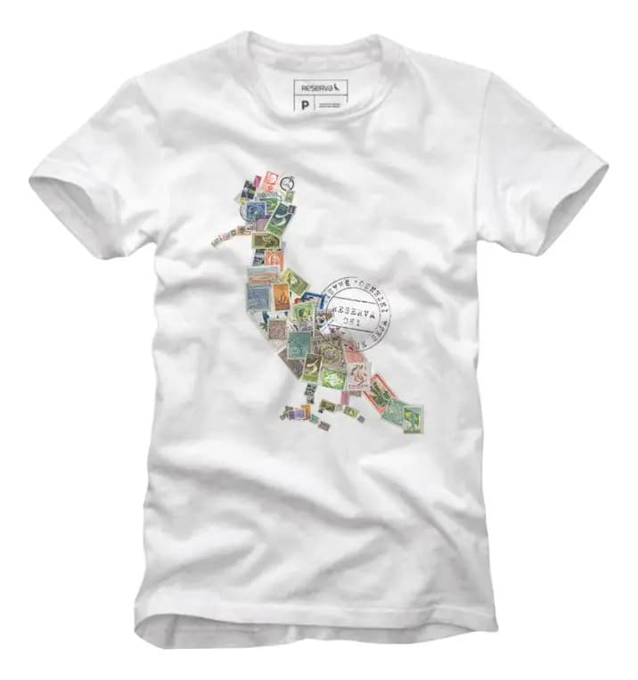 Camiseta Algodão Pica Pau Selo Reserva