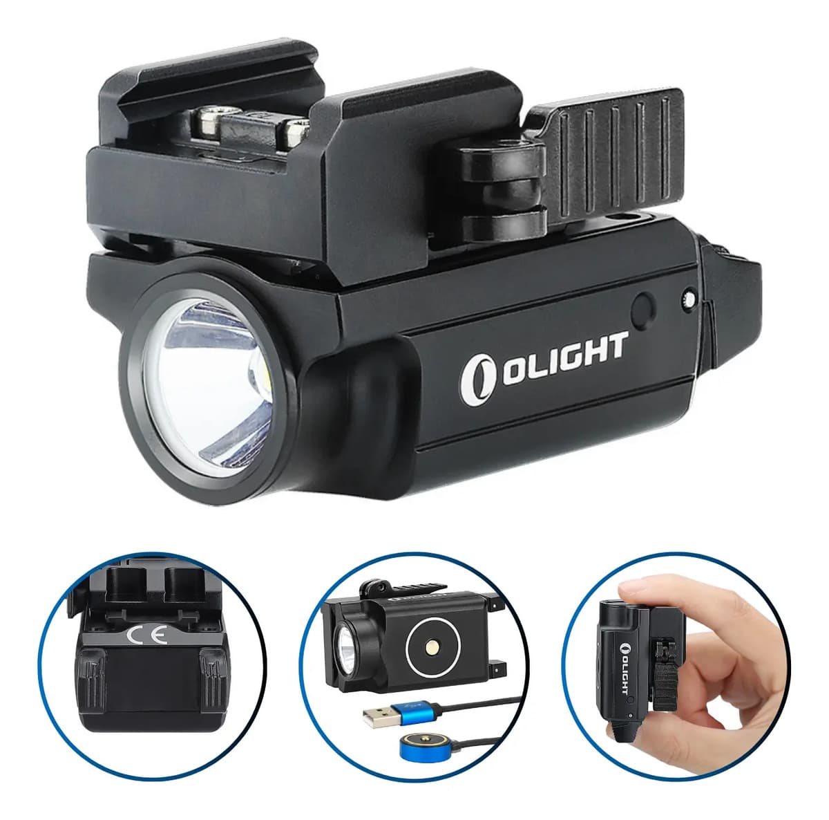 Lanterna Tática Led Olight Pl Mini 2 Valkyrie 600 Lúmens Edc