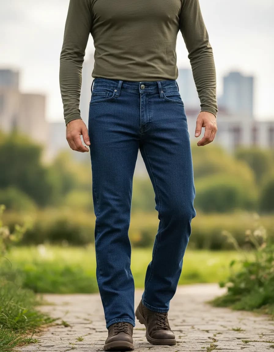 Calça Jeans Masculina Glacial 8 Bolsos Command Use Tático