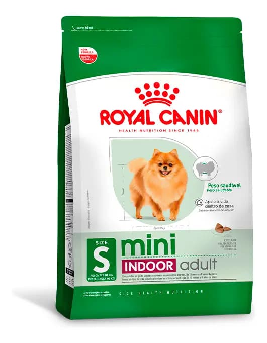 Ração Royal Canin Mini Indoor Adult Adulto Pequeno 2,5kg