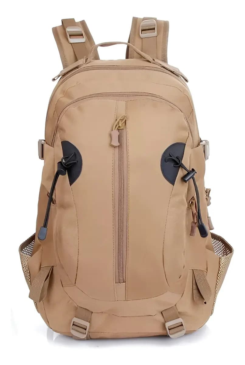 Mochila Tática Militar Multifuncional Caqui 40l Resistente