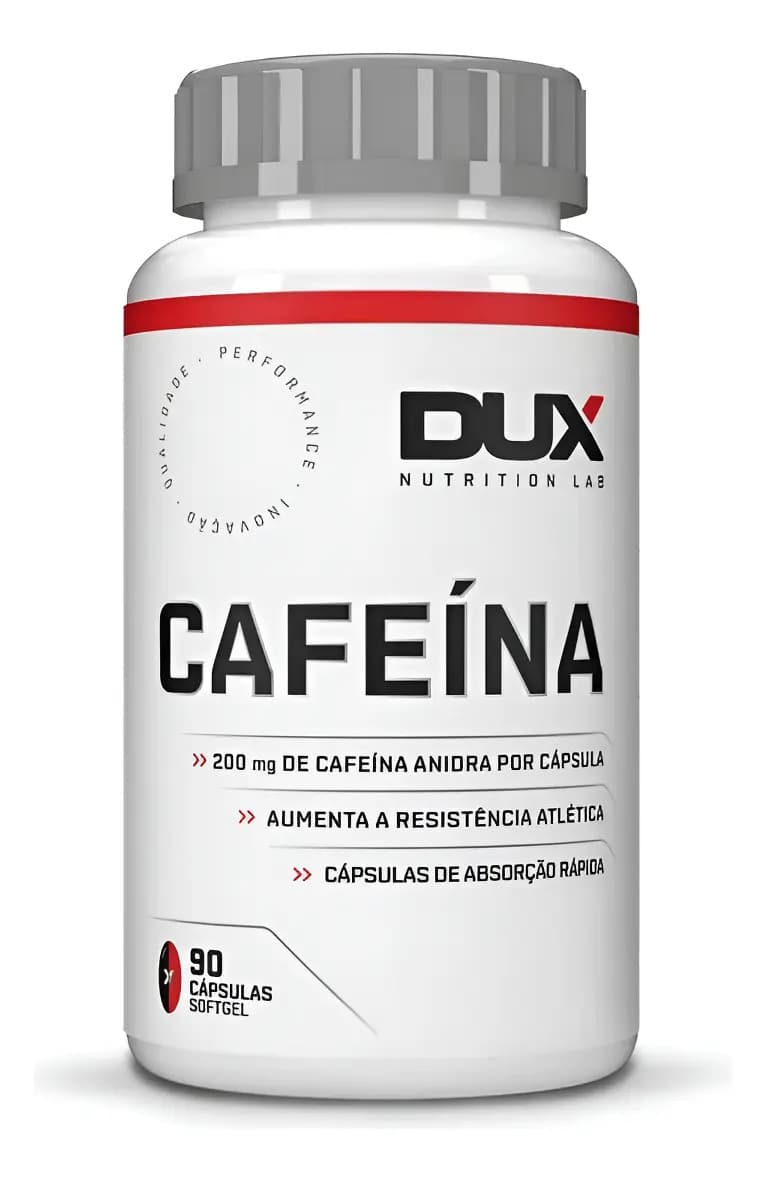Termogenico Queimador Gordura Cafeina Pré Treino Dux 200mg